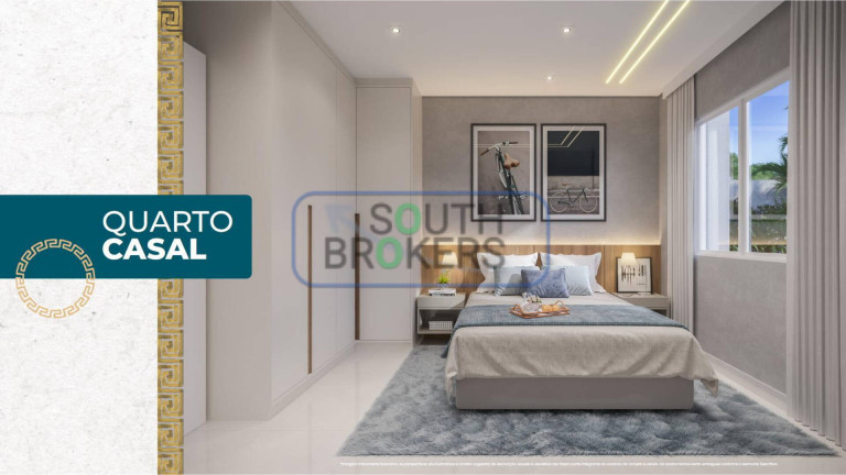 Imagem Casa de Condomínio com 2 Quartos à Venda, 51 m² em Campo Largo Da Roseira - São José Dos Pinhais