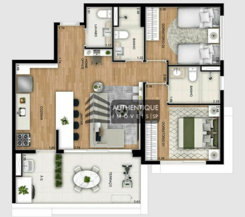 Imagem Apartamento com 2 Quartos à Venda, 74 m² em Saúde - São Paulo Imagem Apartamento com 2 Quartos à Venda, 74 m² em Saúde - São Paulo