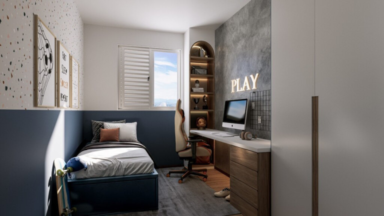 Imagem Imóvel com 2 Quartos à Venda, 43 m² em Engordadouro - Jundiaí