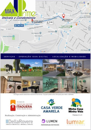 Imagem Apartamento com 1 Quarto à Venda, 35 m² em Vila Corberi - São Paulo