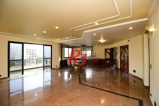 Imagem Apartamento com 5 Quartos à Venda ou Locação, 400 m² em Embaré - Santos Imagem Apartamento com 5 Quartos à Venda ou Locação, 400 m² em Embaré - Santos