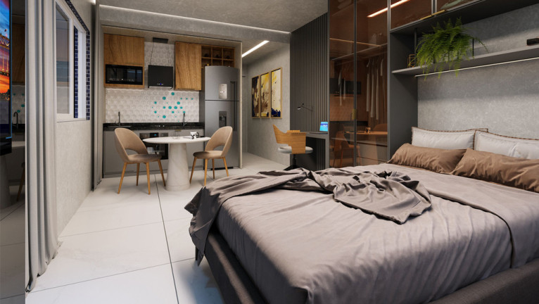 Imagem Studio com 1 Quarto à Venda, 25 m² em Boa Viagem - Recife Imagem Studio com 1 Quarto à Venda, 25 m² em Boa Viagem - Recife