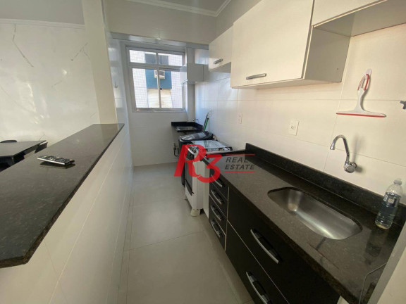 Imagem Apartamento com 1 Quarto para Alugar, 45 m² em Gonzaga - Santos
