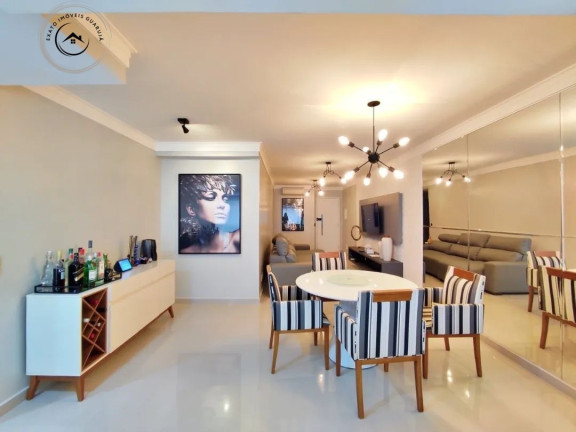 Imagem Apartamento com 3 Quartos para Alugar, 118 m² em Pitangueiras - Guarujá Imagem Apartamento com 3 Quartos para Alugar, 118 m² em Pitangueiras - Guarujá