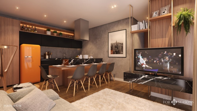 Imagem Apartamento com 1 Quarto à Venda, 45 m² em Itapema - Itapema