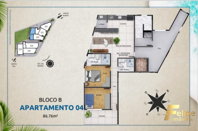 Imagem Imóvel com 3 Quartos à Venda, 101 m² em Iriri - Anchieta
