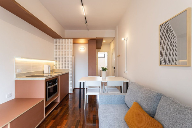 Imagem Apartamento com 1 Quarto para Alugar, 31 m² em Santa Cecília - São Paulo