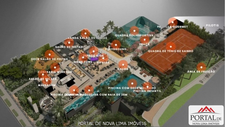 Imagem Apartamento com 4 Quartos à Venda, 182 m² em Gutierrez - Belo Horizonte Imagem Apartamento com 4 Quartos à Venda, 182 m² em Gutierrez - Belo Horizonte