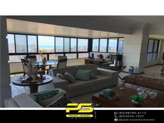 Imagem Apartamento com 4 Quartos à Venda, 256 m² em Brisamar - João Pessoa