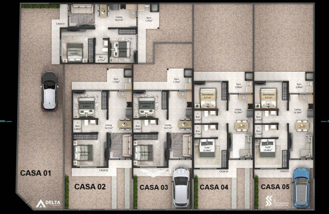 Imagem Casa com 2 Quartos à Venda, 46 m² em Quinta Dos Açorianos - Barra Velha Imagem Casa com 2 Quartos à Venda, 46 m² em Quinta Dos Açorianos - Barra Velha