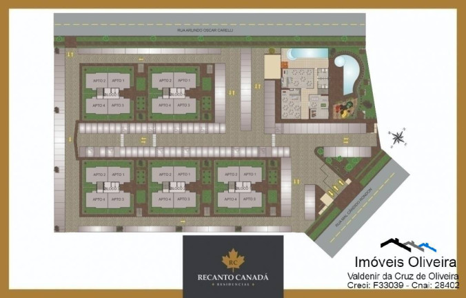 Imagem Apartamento com 1 Quarto à Venda, 62 m² em Canadá - Cascavel