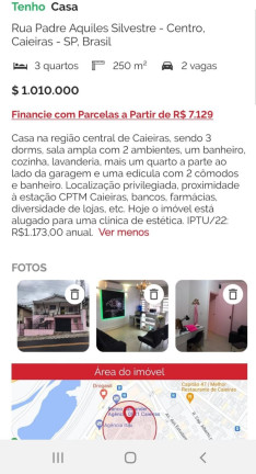 Imagem Sobrado com 3 Quartos à Venda, 250 m²