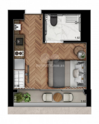 Imagem Apartamento com 1 Quarto à Venda, 30 m² em Jardim Paulista - São Paulo
