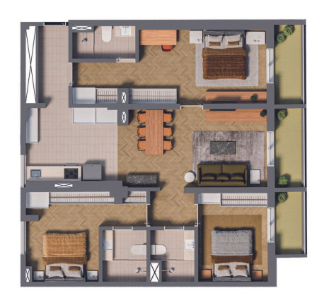 Imagem Studio com 1 Quarto à Venda, 44 m² em Centro - São Paulo