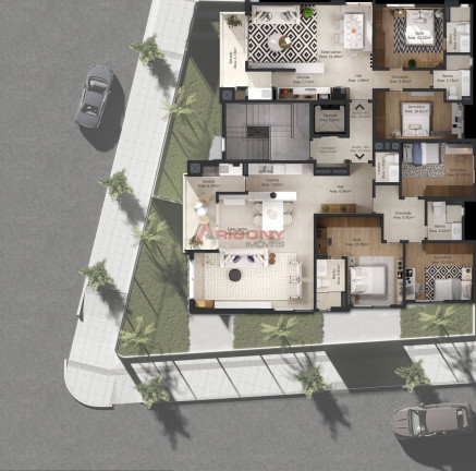 Imagem Apartamento com 3 Quartos à Venda, 121 m² em Centro - Santa Maria Imagem Apartamento com 3 Quartos à Venda, 121 m² em Centro - Santa Maria
