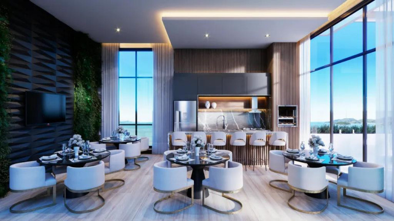 Imagem Apartamento com 2 Quartos à Venda, 80 m² em Perequê - Porto Belo
