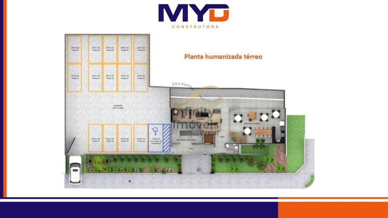 Imagem Cobertura com 2 Quartos à Venda, 20 m² em Nova Suíssa - Belo Horizonte