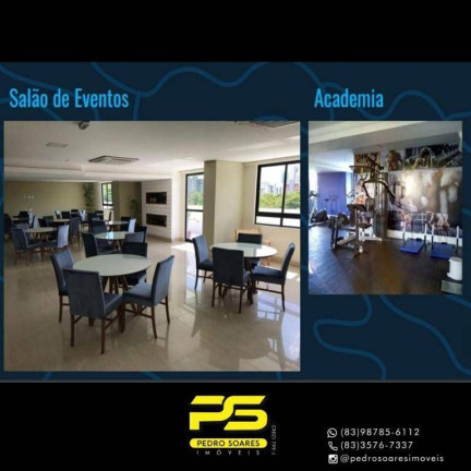 Imagem Apartamento com 3 Quartos à Venda, 85 m² em Miramar - João Pessoa
