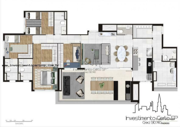 Imagem Apartamento com 4 Quartos à Venda, 160 m² em Ipiranga - São Paulo Imagem Apartamento com 4 Quartos à Venda, 160 m² em Ipiranga - São Paulo