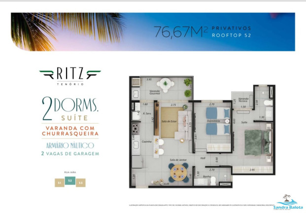 Imagem Apartamento com 2 Quartos à Venda, 79 m² em Tenório - Ubatuba Imagem Apartamento com 2 Quartos à Venda, 79 m² em Tenório - Ubatuba