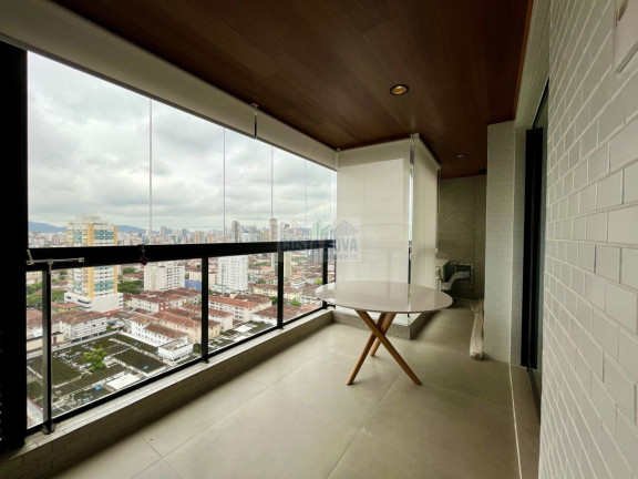 Imagem Apartamento com 1 Quarto para Alugar, 54 m² em Boqueirão - Santos Imagem Apartamento com 1 Quarto para Alugar, 54 m² em Boqueirão - Santos
