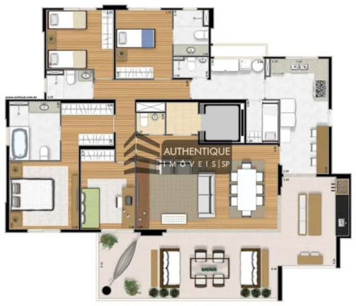 Imagem Apartamento com 4 Quartos à Venda, 142 m² em Ipiranga - São Paulo Imagem Apartamento com 4 Quartos à Venda, 142 m² em Ipiranga - São Paulo