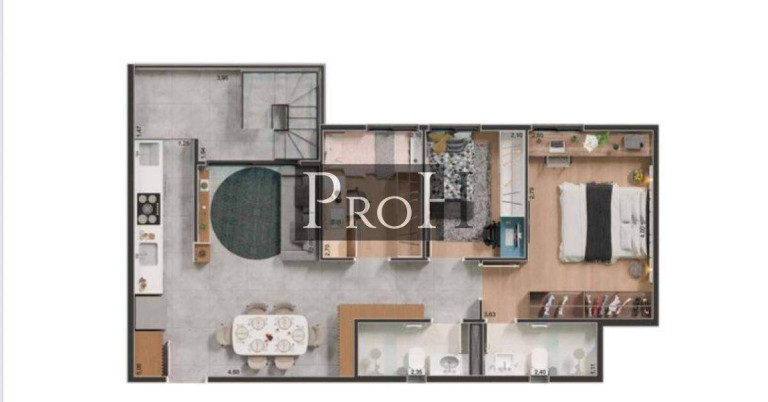 Imagem Cobertura com 3 Quartos à Venda, 125 m² em Jardim - Santo André Imagem Cobertura com 3 Quartos à Venda, 125 m² em Jardim - Santo André