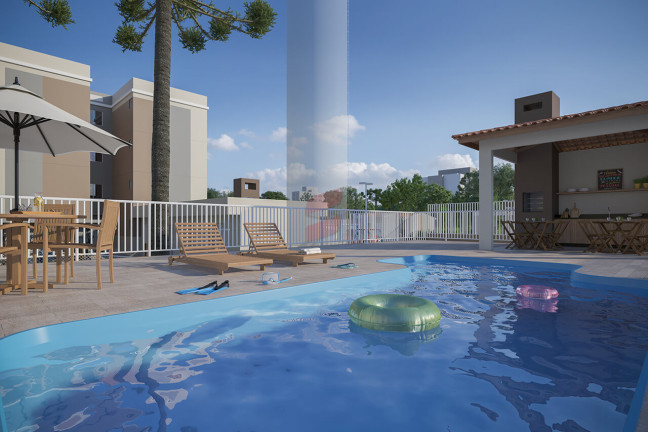 Imagem Apartamento com 2 Quartos à Venda, 44 m² em Vargem Grande - Pinhais