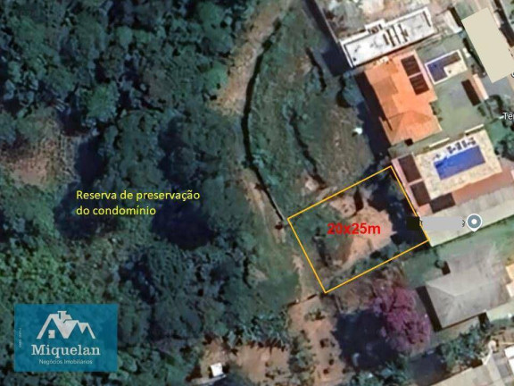Terreno à Venda, 500 m² em Estância Santa Maria Do Portão - Atibaia