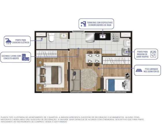 Imagem Apartamento com 2 Quartos à Venda, 36 m² em Vila Inglesa - São Paulo