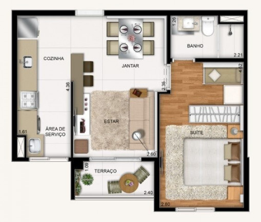 Imagem Imóvel com 2 Quartos à Venda, 54 m² em Centro - São Bernardo Do Campo Imagem Imóvel com 2 Quartos à Venda, 54 m² em Centro - São Bernardo Do Campo