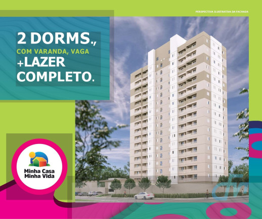 Imagem Apartamento com 2 Quartos à Venda, 46 m² em Jundiapeba - Mogi Das Cruzes