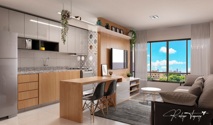 Imagem Apartamento com 2 Quartos à Venda, 61 m² em Vila Rosa - Goiânia