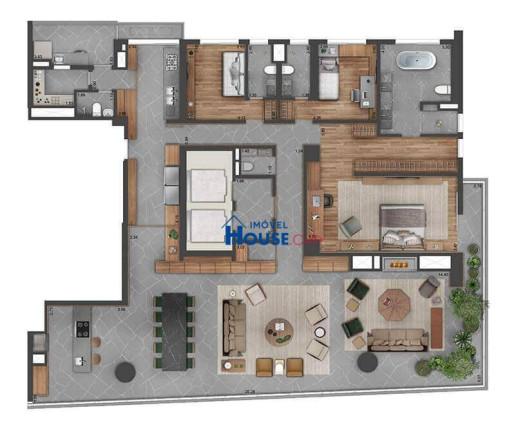 Imagem Apartamento com 3 Quartos à Venda, 288 m² em Itaim Bibi - São Paulo