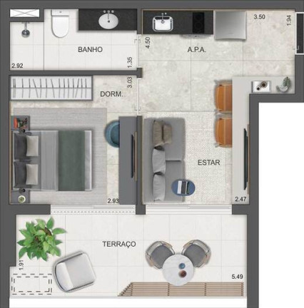 Imagem Imóvel com 1 Quarto à Venda, 35 m² em Pinheiros - São Paulo Imagem Imóvel com 1 Quarto à Venda, 35 m² em Pinheiros - São Paulo
