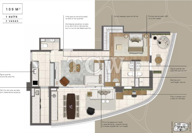 Imagem Apartamento com 2 Quartos à Venda, 109 m² em Vila Nova Conceição - São Paulo Imagem Apartamento com 2 Quartos à Venda, 109 m² em Vila Nova Conceição - São Paulo