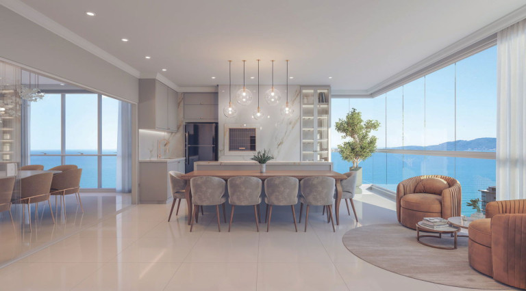Imagem Apartamento com 4 Quartos à Venda, 259 m² em Meia Praia - Itapema