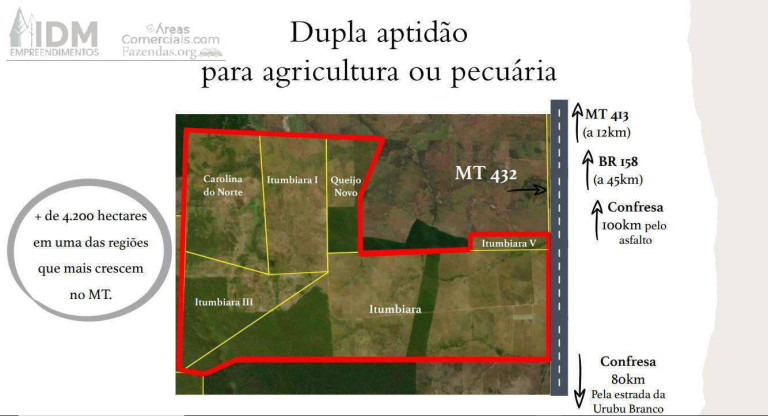 Imagem Chácara com 5 Quartos à Venda, 4.236 m² em Santa Terezinha
