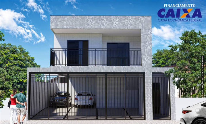 Sobrado com 2 Quartos à Venda, 53 m² em Tupi - Praia Grande