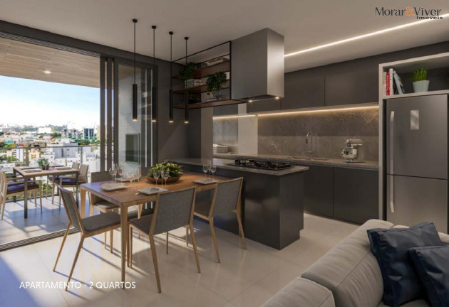 Imagem Apartamento com 2 Quartos à Venda, 75 m² em Juvevê - Curitiba