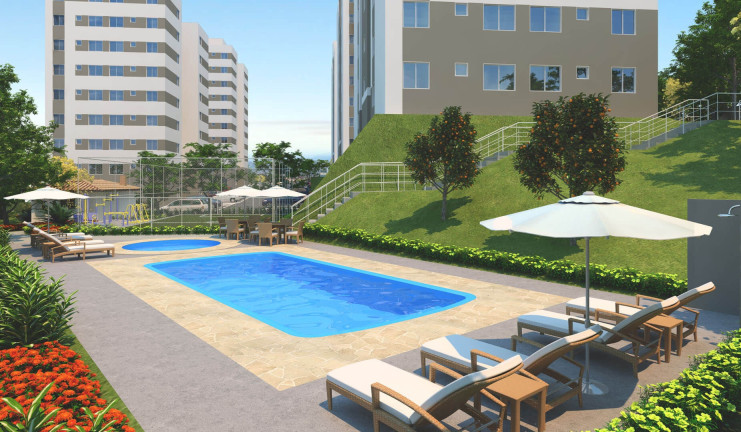 Apartamento com 2 Quartos à Venda, 44 m² em Central Park - Vespasiano