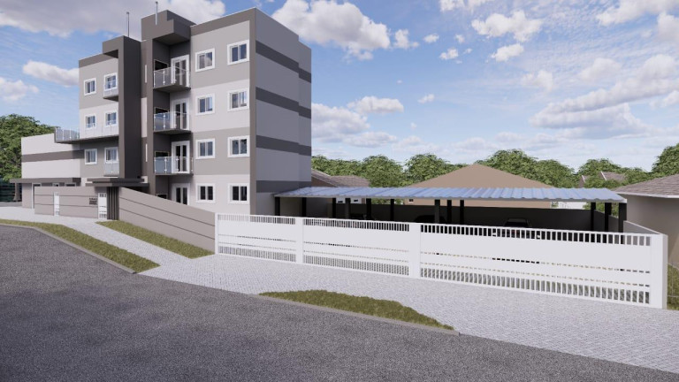 Imagem Apartamento com 3 Quartos à Venda, 63 m² em São Cristóvão - São José Dos Pinhais