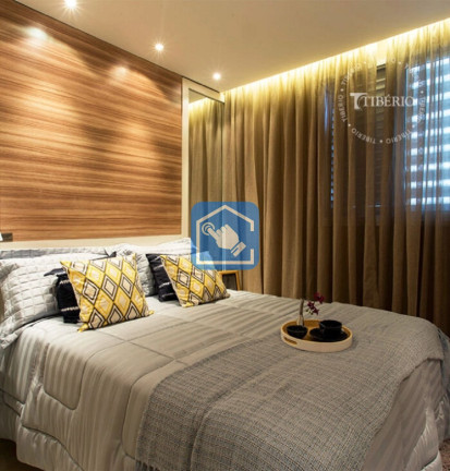 Apartamento com 3 Quartos à Venda, 57 m² em Vila Valparaíso - Santo André