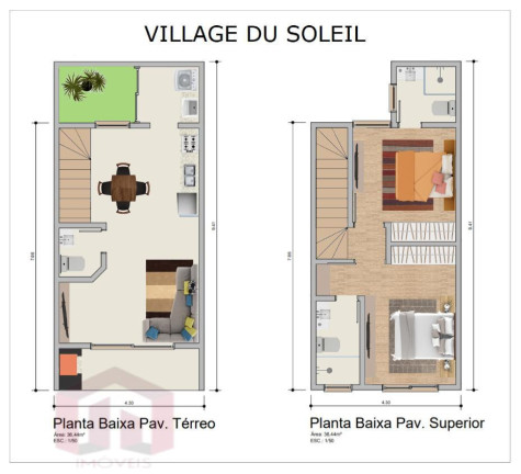 Imagem Imóvel com 2 Quartos à Venda, Imagem Imóvel com 2 Quartos à Venda,