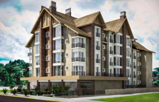 Apartamento com 2 Quartos à Venda, 76 m² em Centro - Gramado