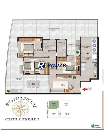 Imagem Imóvel com 2 Quartos à Venda, 82 m² em Praia Do Morro - Guarapari