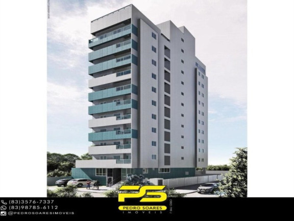 Apartamento com 2 Quartos à Venda, 54 m² em Jardim Oceania - João Pessoa