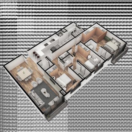 Imagem Apartamento com 3 Quartos à Venda, 49 m² em Centro - Gramado Imagem Apartamento com 3 Quartos à Venda, 49 m² em Centro - Gramado