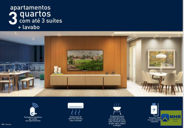 Imagem Apartamento com 3 Quartos à Venda, 116 m² em Itapuã - Vila Velha