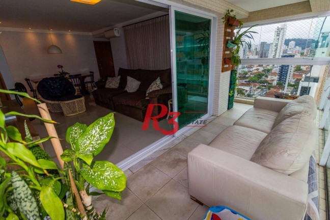 Imagem Apartamento com 3 Quartos à Venda, 127 m² em Gonzaga - Santos